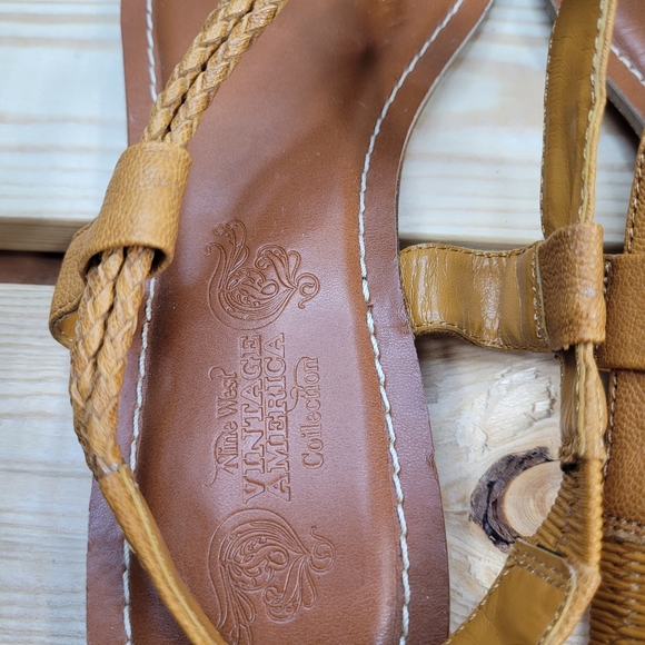 Nine West Vintage America Collection women sandals size 8M - Picture 6 of 7